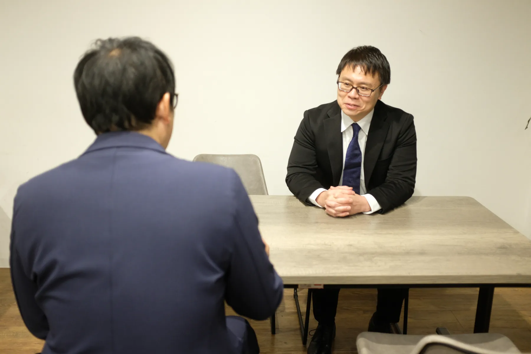 専門家との面談風景